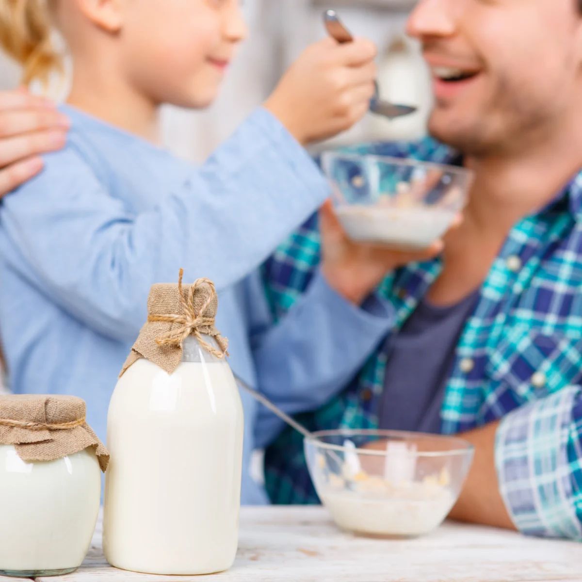 WELLNESS-DRINKS Bio-Milchkefir mit aktiven Kefirknollen