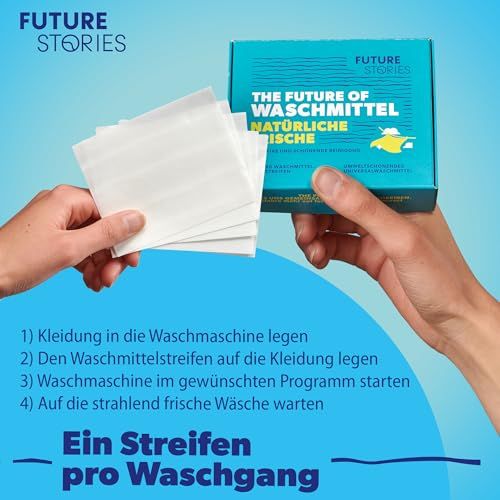 Future Stories Waschmittel-Blätter Vollwaschmittel - Natürliche Frische