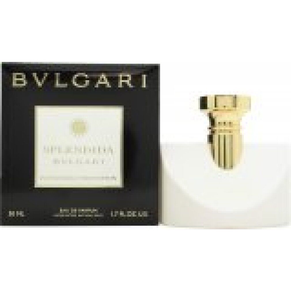 BVL SPLENDIDA PATCHOULI EDP 50ml Damenparfümflakon neben der Verpackung.