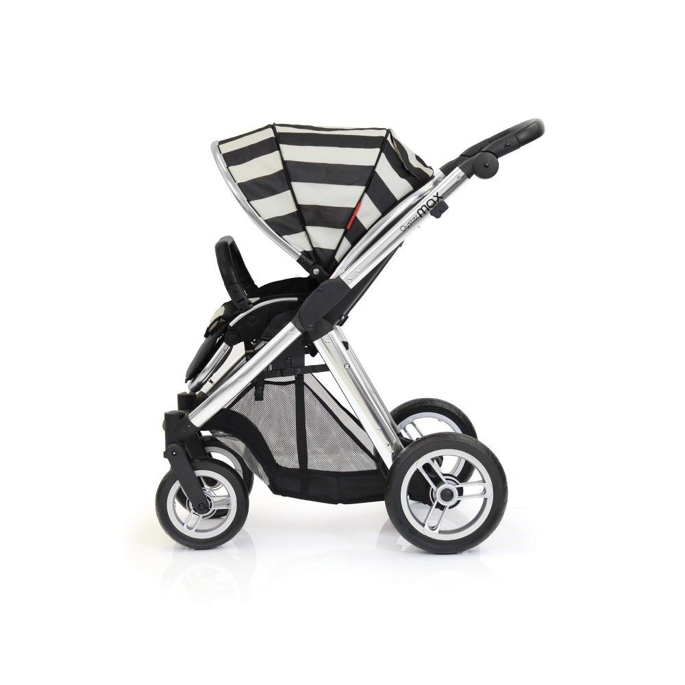 Kinderwagen OysterMax schwarz/weiß