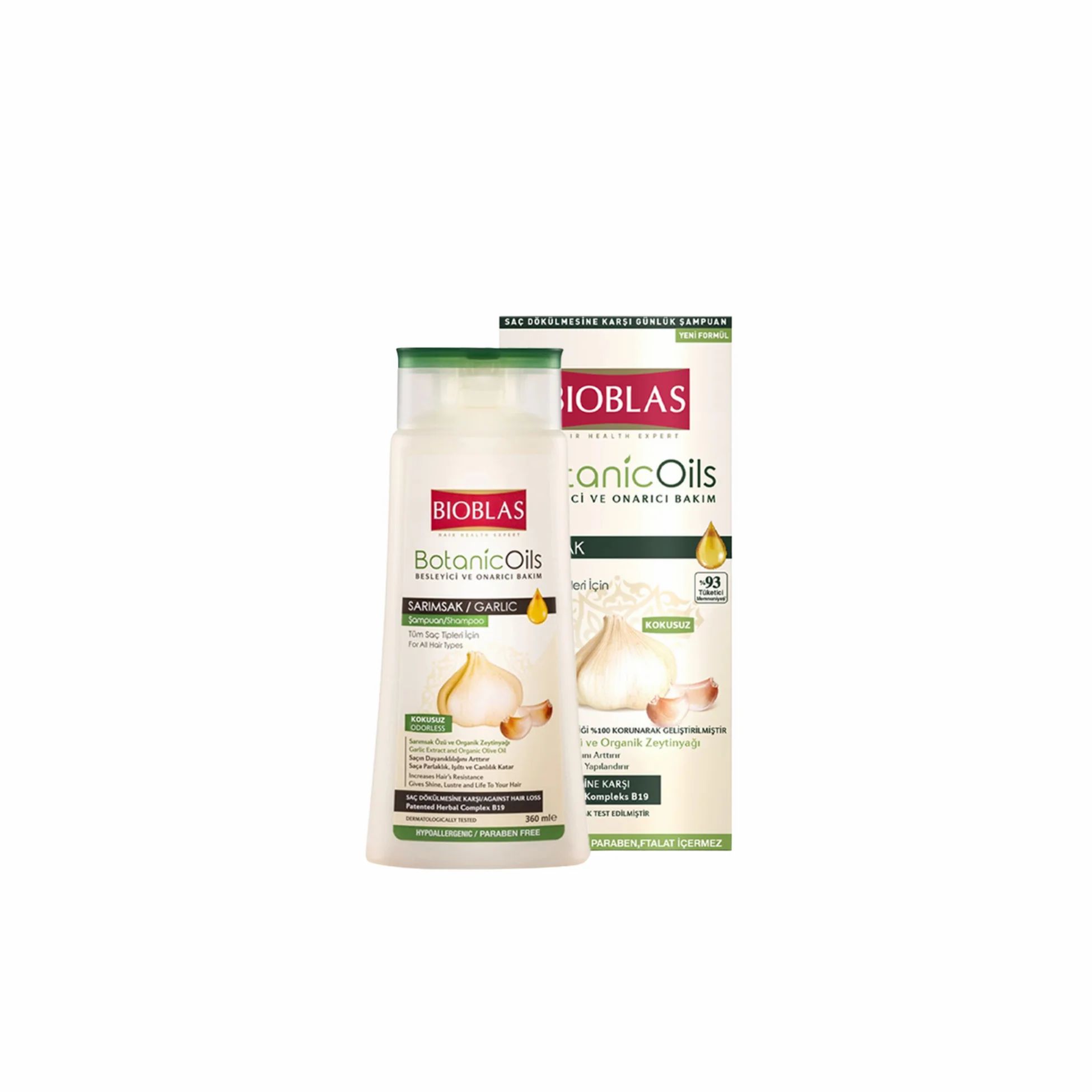 Bioblas Knoblauch Haar Shampoo
