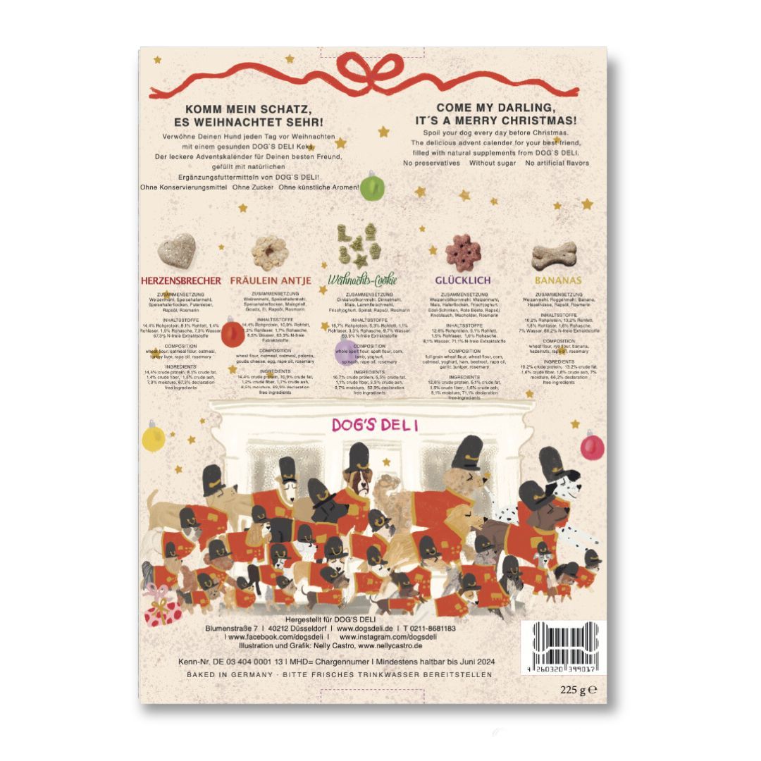 Adventskalender für Hunde - Dog`s Deli