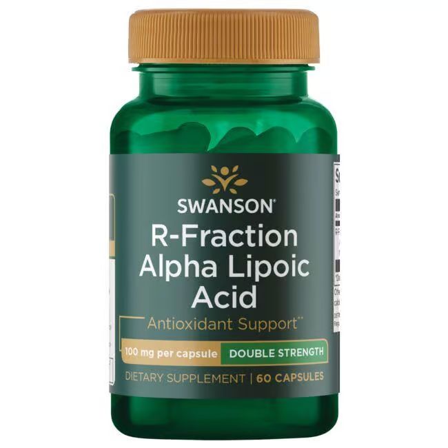 Swanson R-Fraktion Alpha-Liponsäure 100 mg 60 Pc