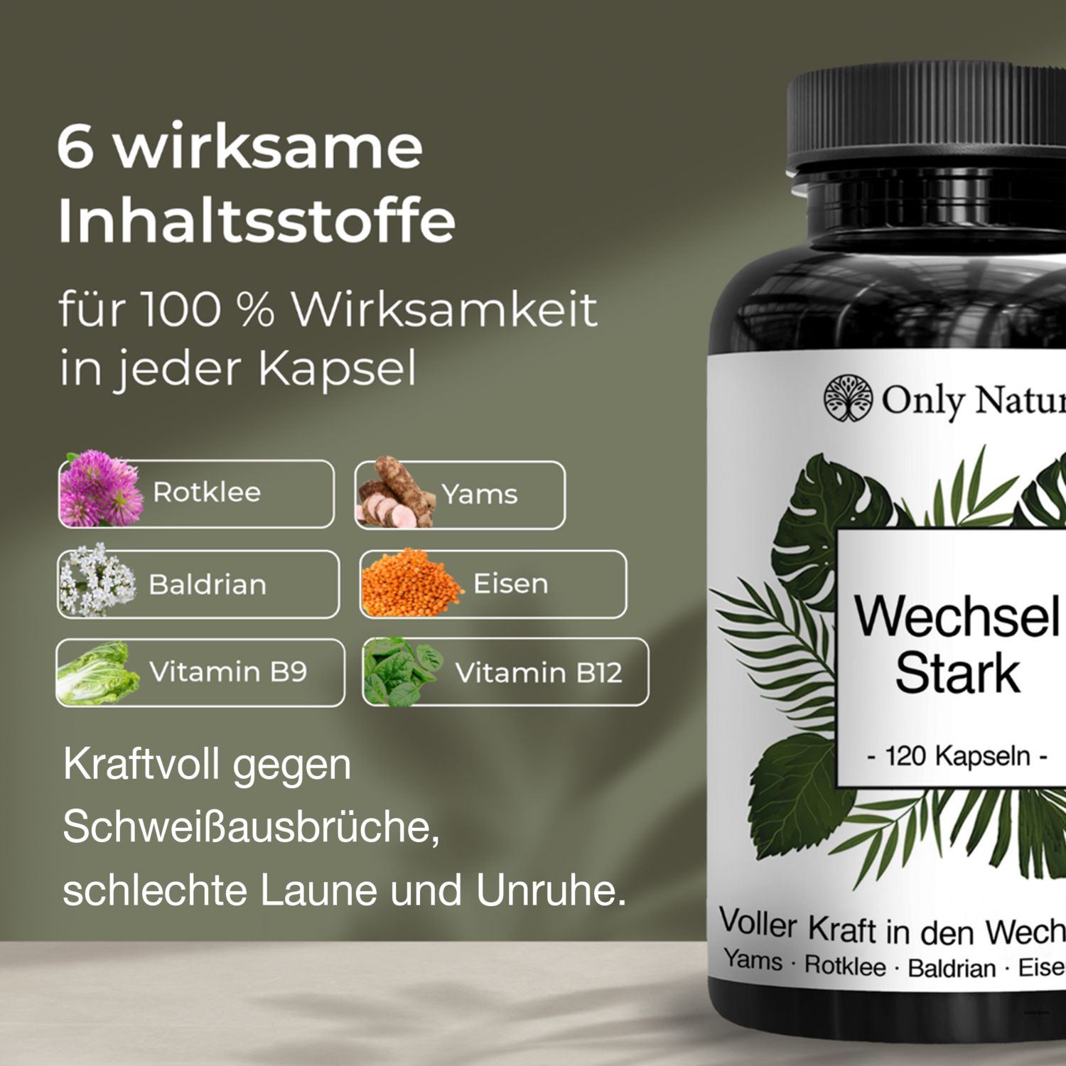Only Nature Wechseljahre Kapseln