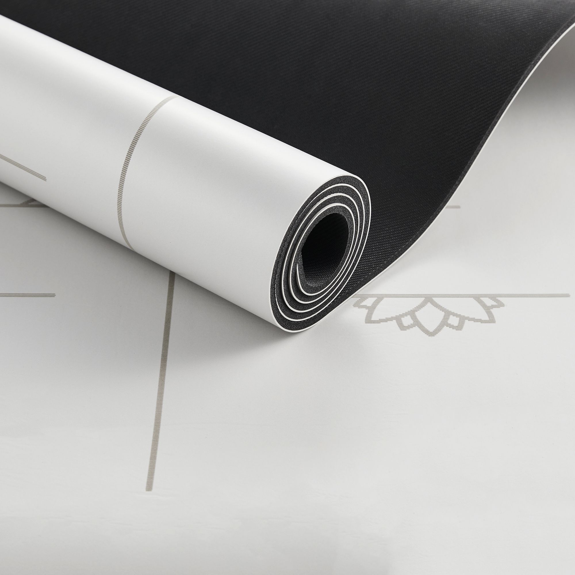 Myga Yoga Ausrichtungs-Matte - Grau