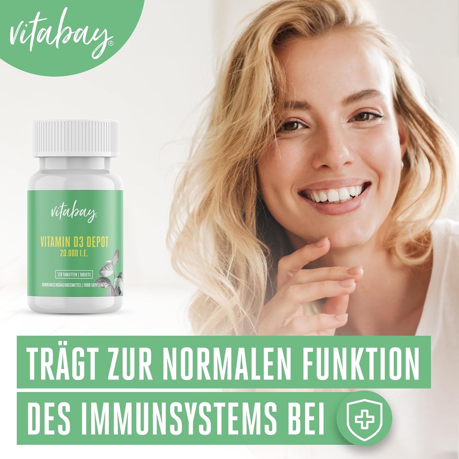 Vitabay Vitamin D3 Depot 5000 I.E. 300 St - Shop Apotheke