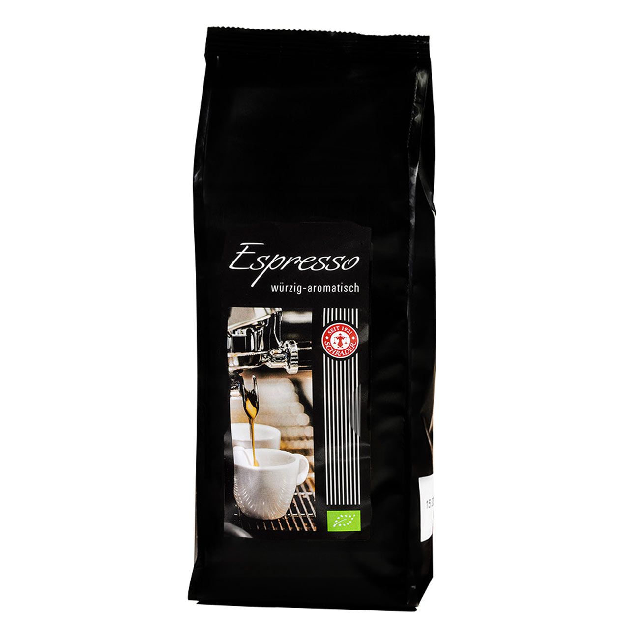 Schrader Espresso Italiano Bio, ganze Bohne