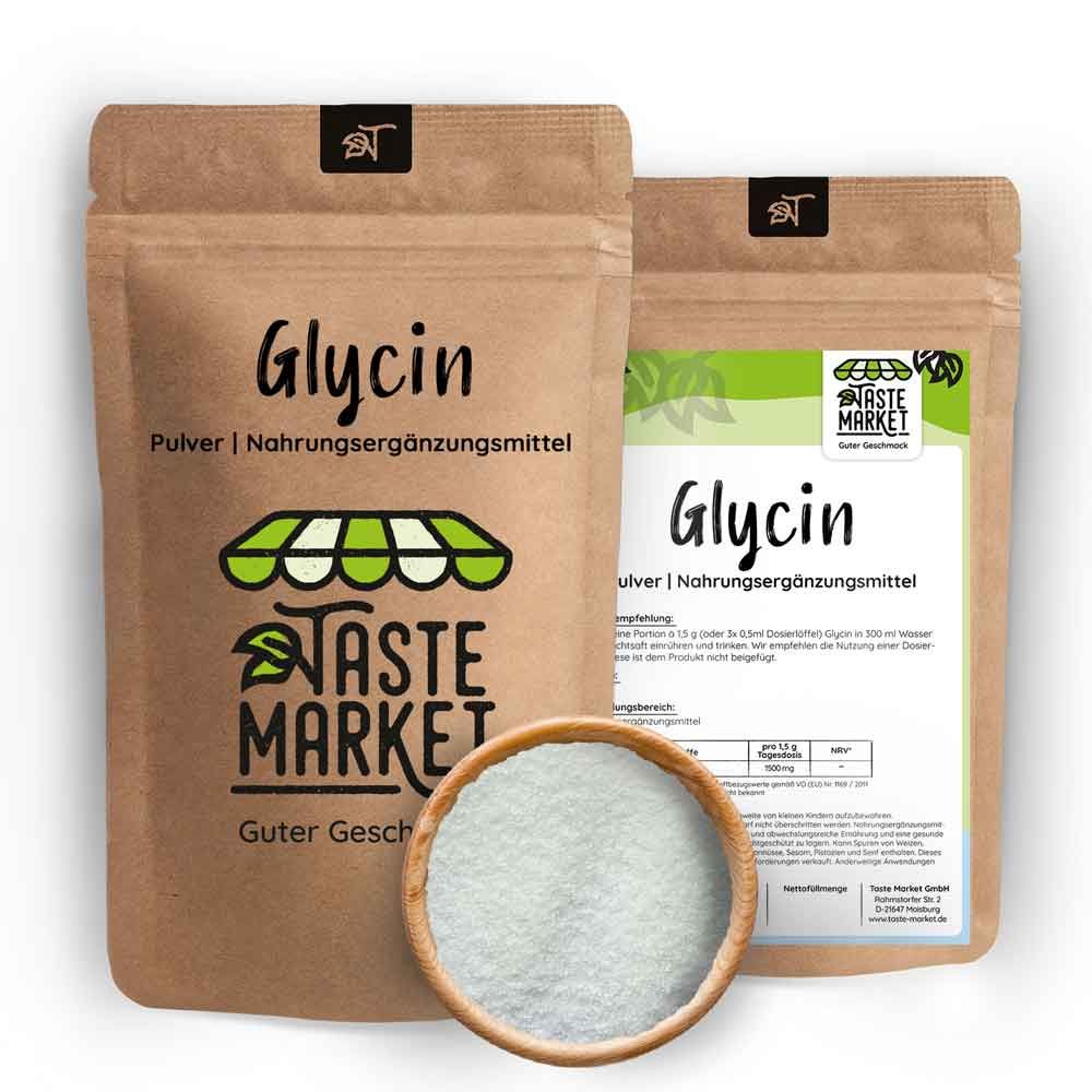 Taste Market Glycin Pulver