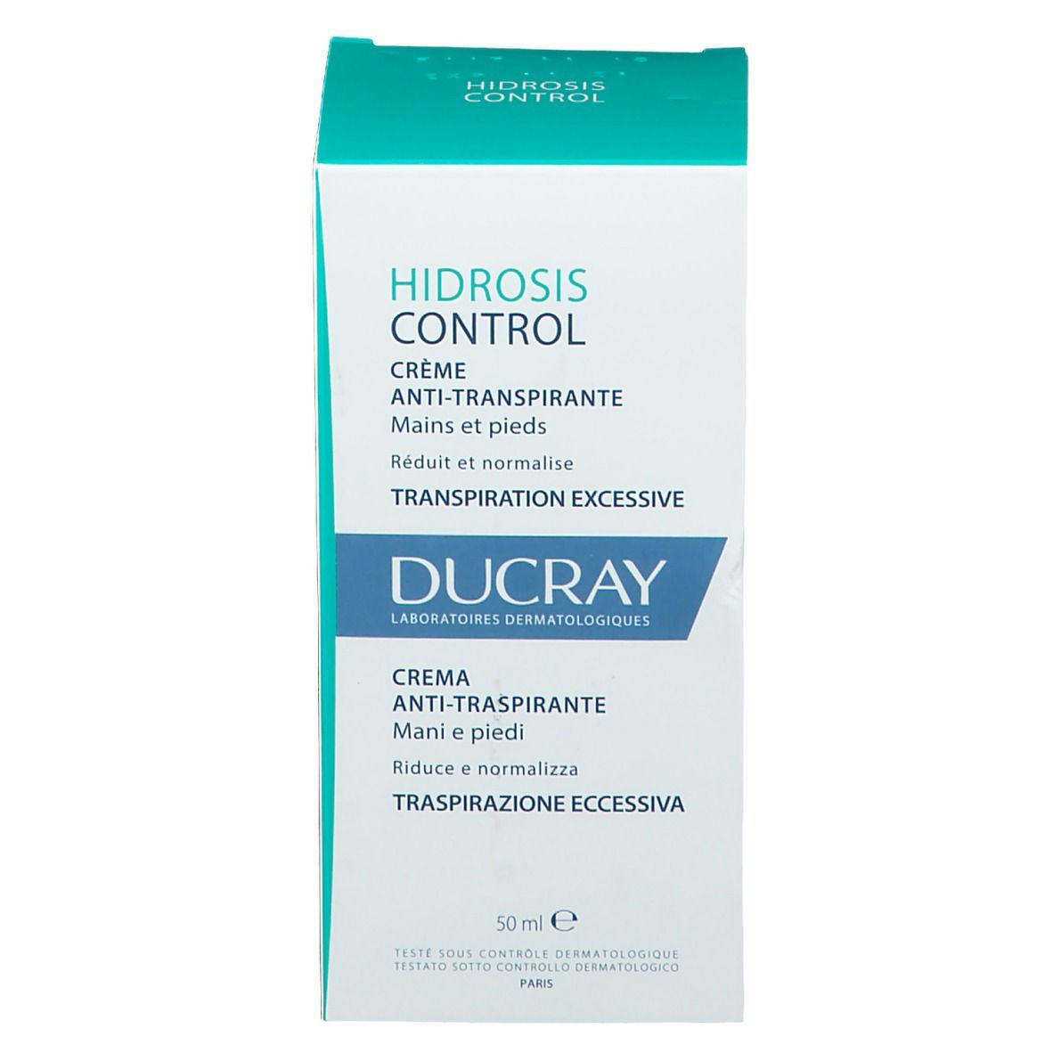 DUCRAY HIDROSIS CONTROL Hand- und Fußcreme