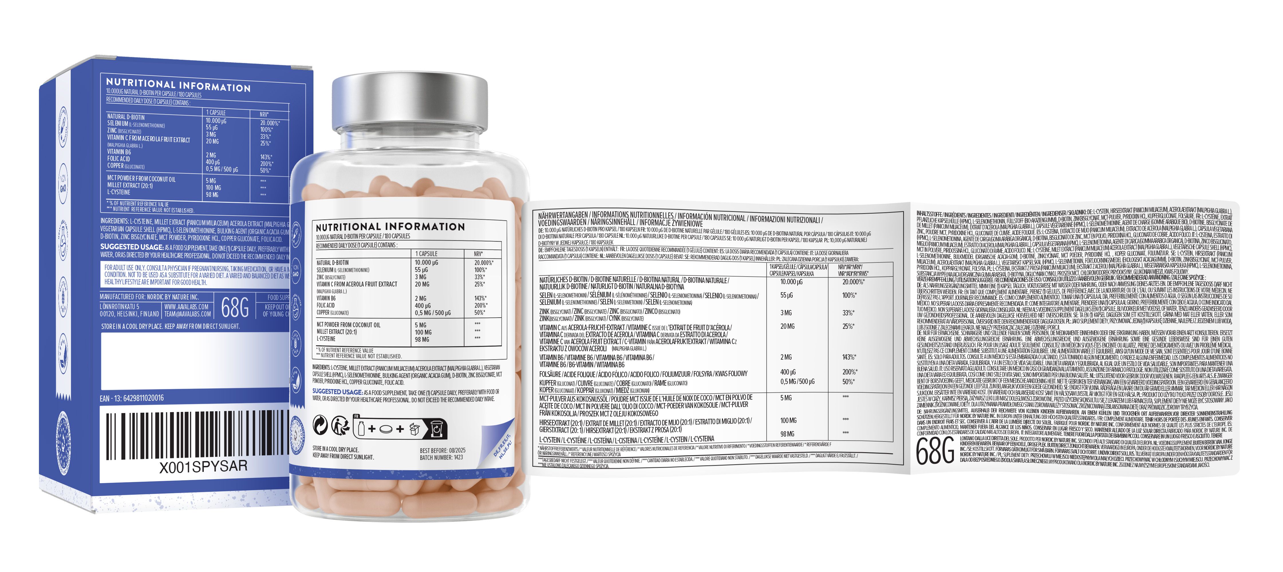 Aavalabs Biotin Komplex