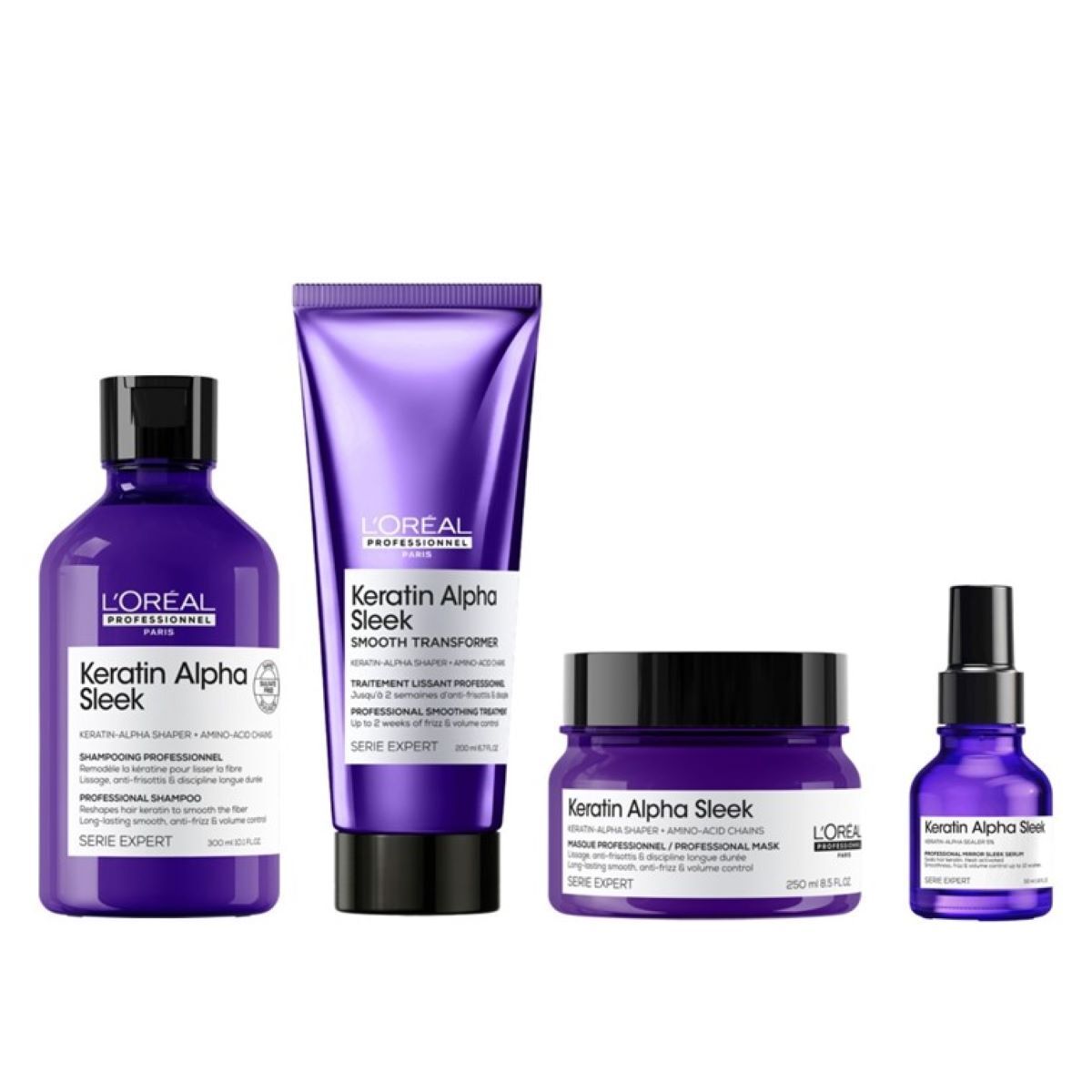 L'Oreal Professionnel Keratin Alpha Sleek Set 800 ml