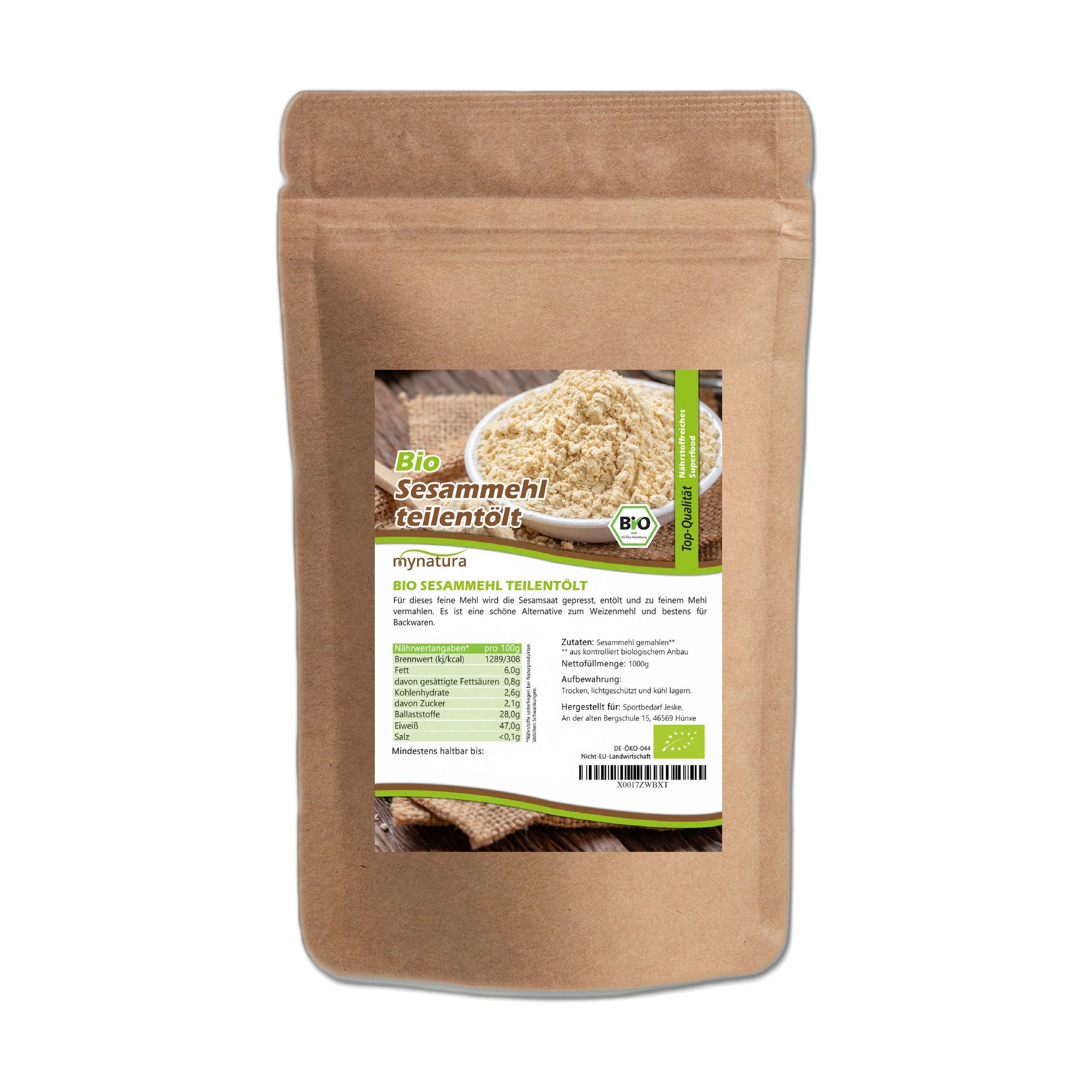 Mynatura Bio Sesammehl 1000 g