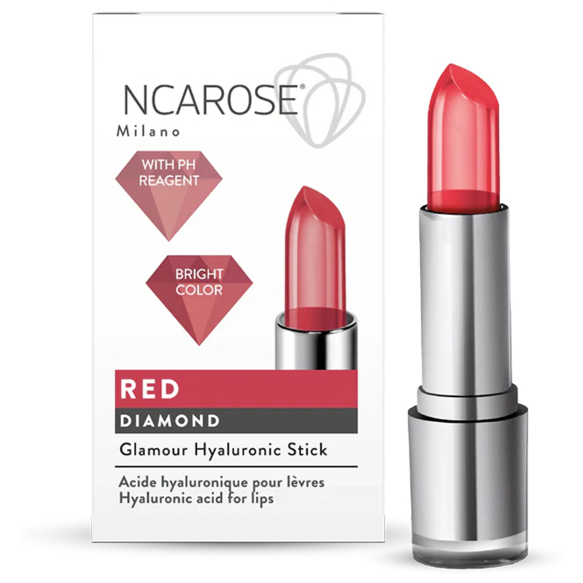 Incarose Extra Pure Hyaluronic Gold Diamond (Farbton: Rot) 11,2x6x3,7 cm