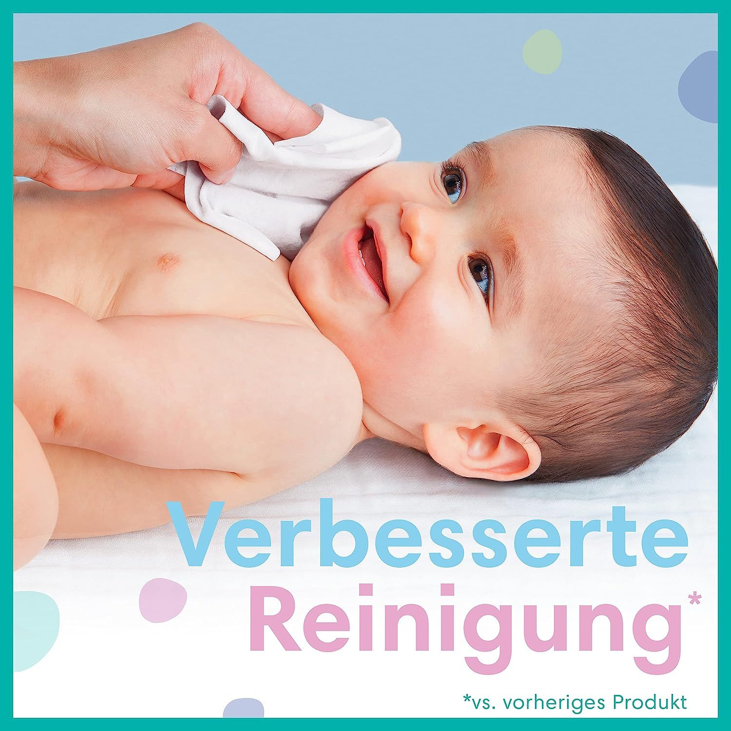 Pampers Fresh Clean Feuchttücher 15 Packungen = 1200 Feuchttücher