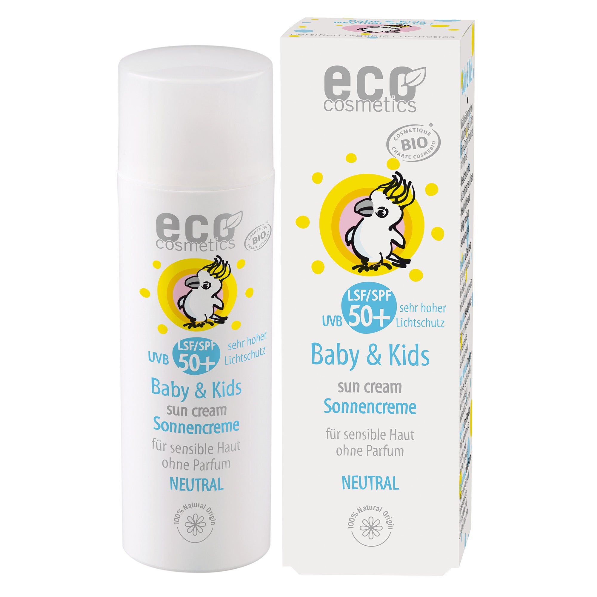 eco cosmetics Baby Sonnencreme Lsf50+ neutral