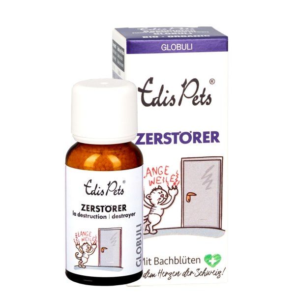 Edis Pets Zerstörer Bio Bachblüten für Katzen