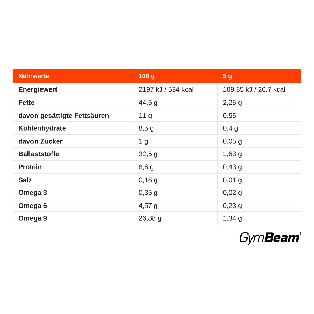 GymBeam BIO Acai Pulver vegan