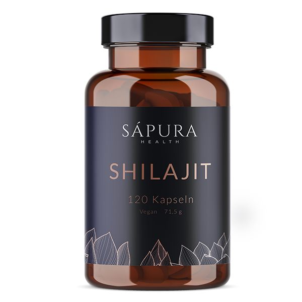 Shilajit Harz Kapseln Fulvinsäure & Huminsäure | SAPURA