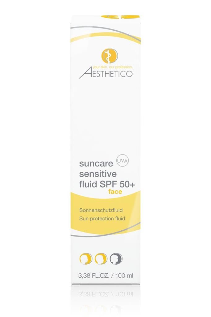 Aesthetico Suncare Sensitive Fluid SPF 50+ Sonnenschutzfluid 100 ml