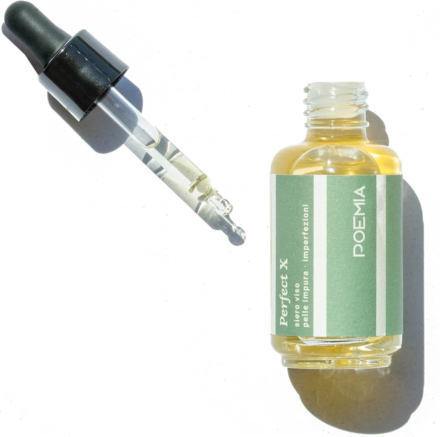 Poemia Siero Acne Viso Brufoli Pori Dilatati Biologico Acido Mandelico Niacinamide Tea Tree Oil