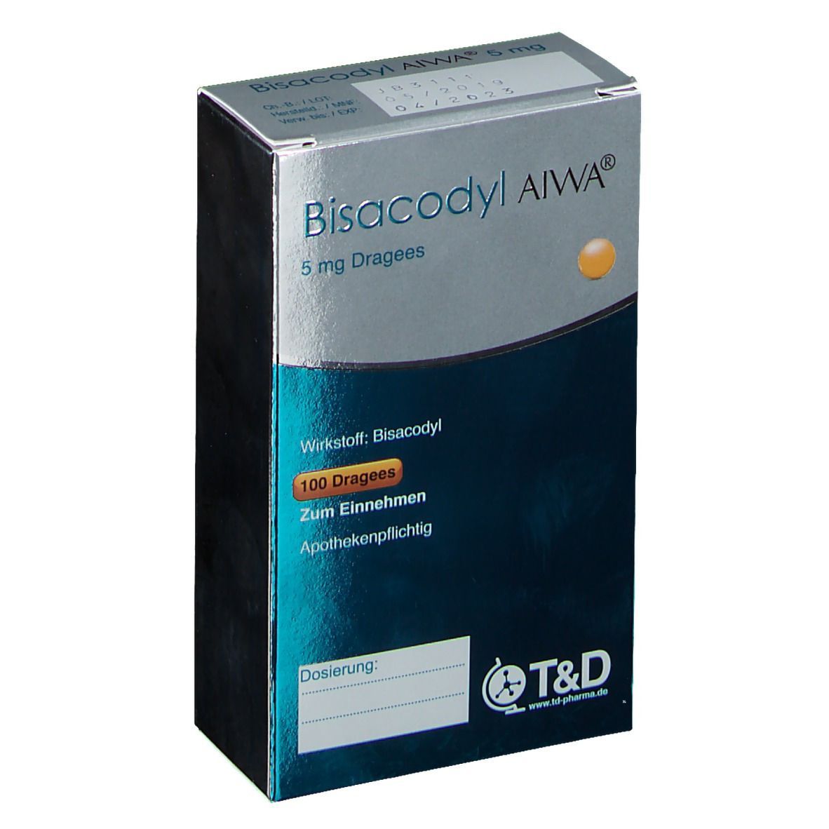 Bisacodyl AIWA 5 mg magensaftresistente Tabletten