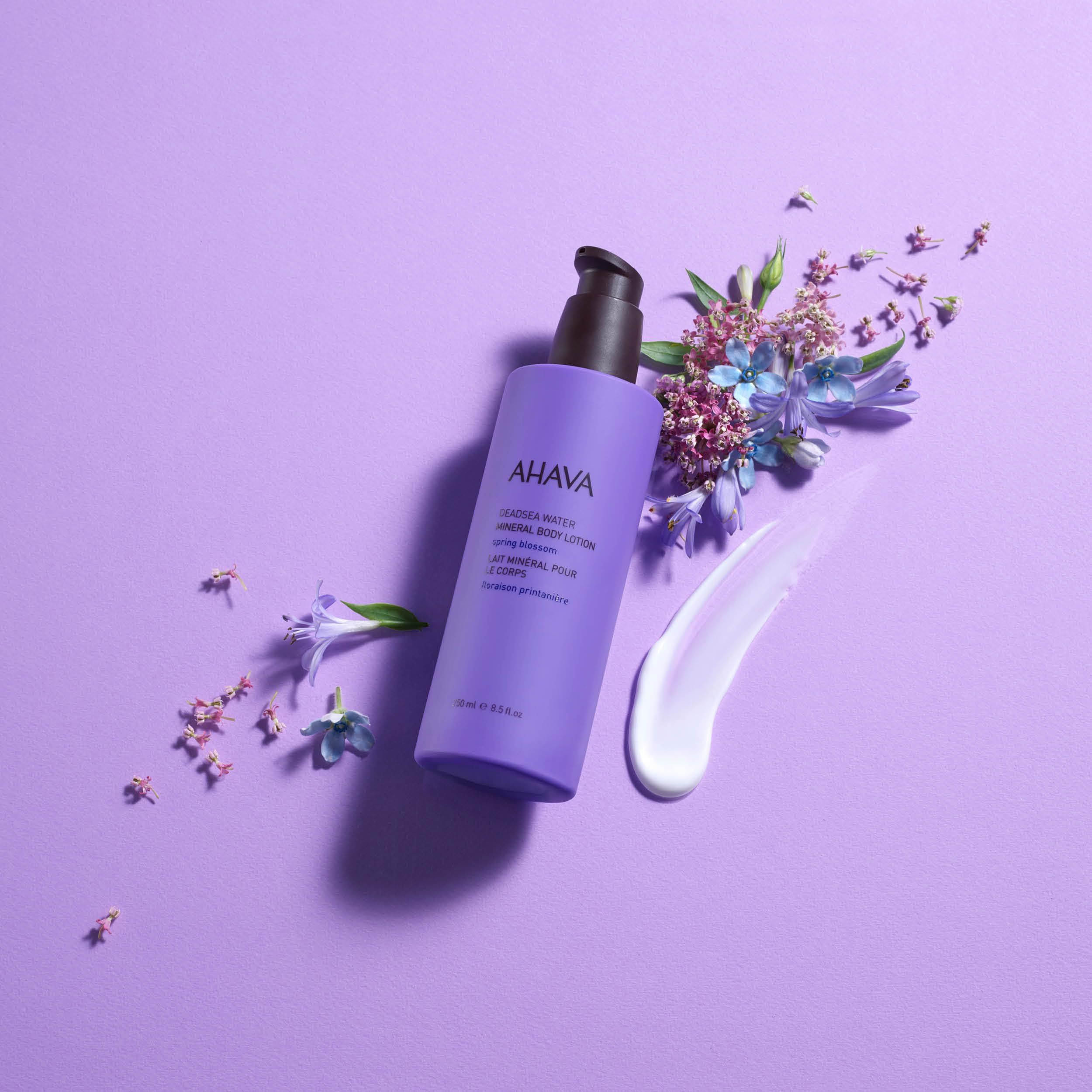 AHAVA DEADSEA WATER Mineral Body Lotion Spring Blossom