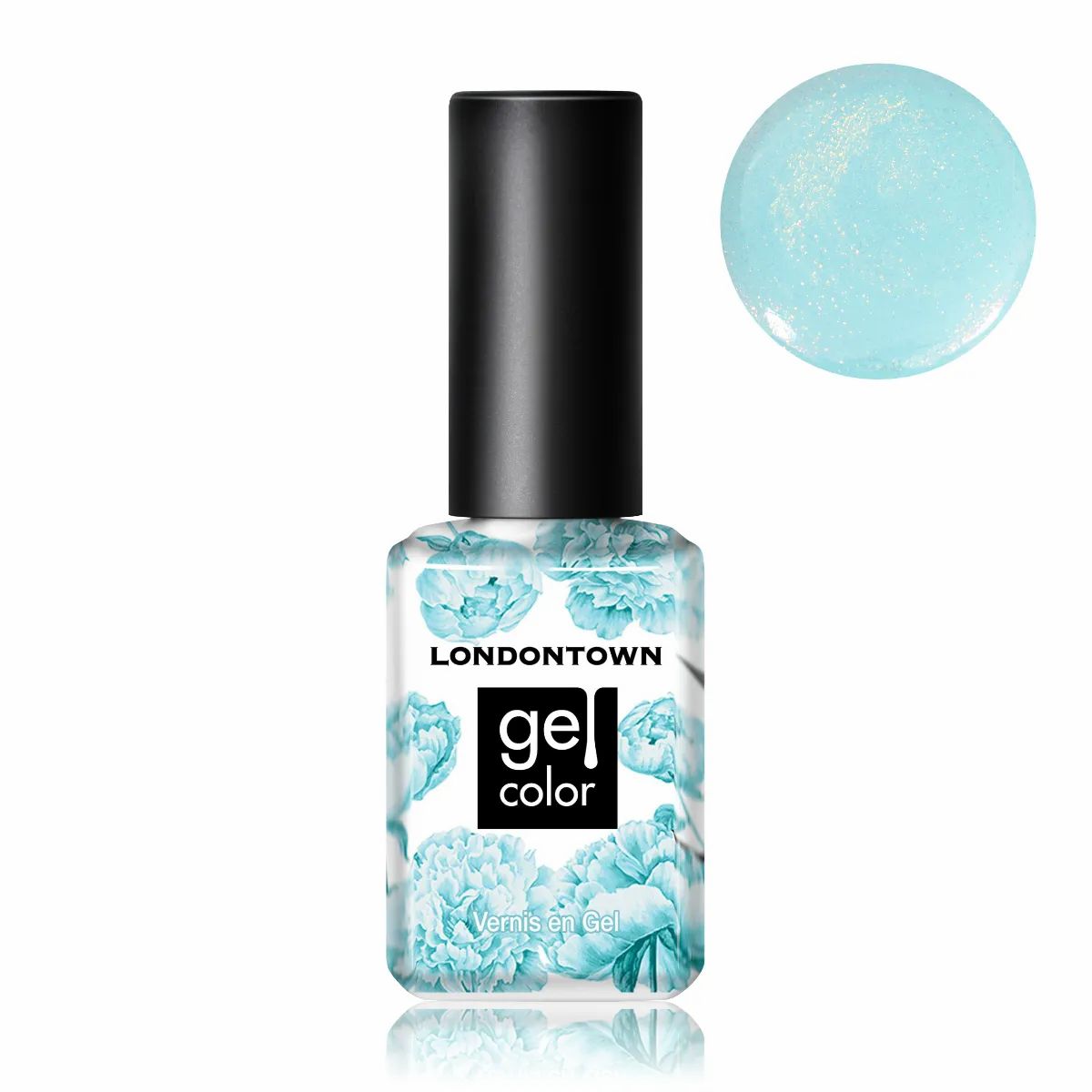 LONDONTOWN gel color Aegean Aqua Gel-Nagellack
