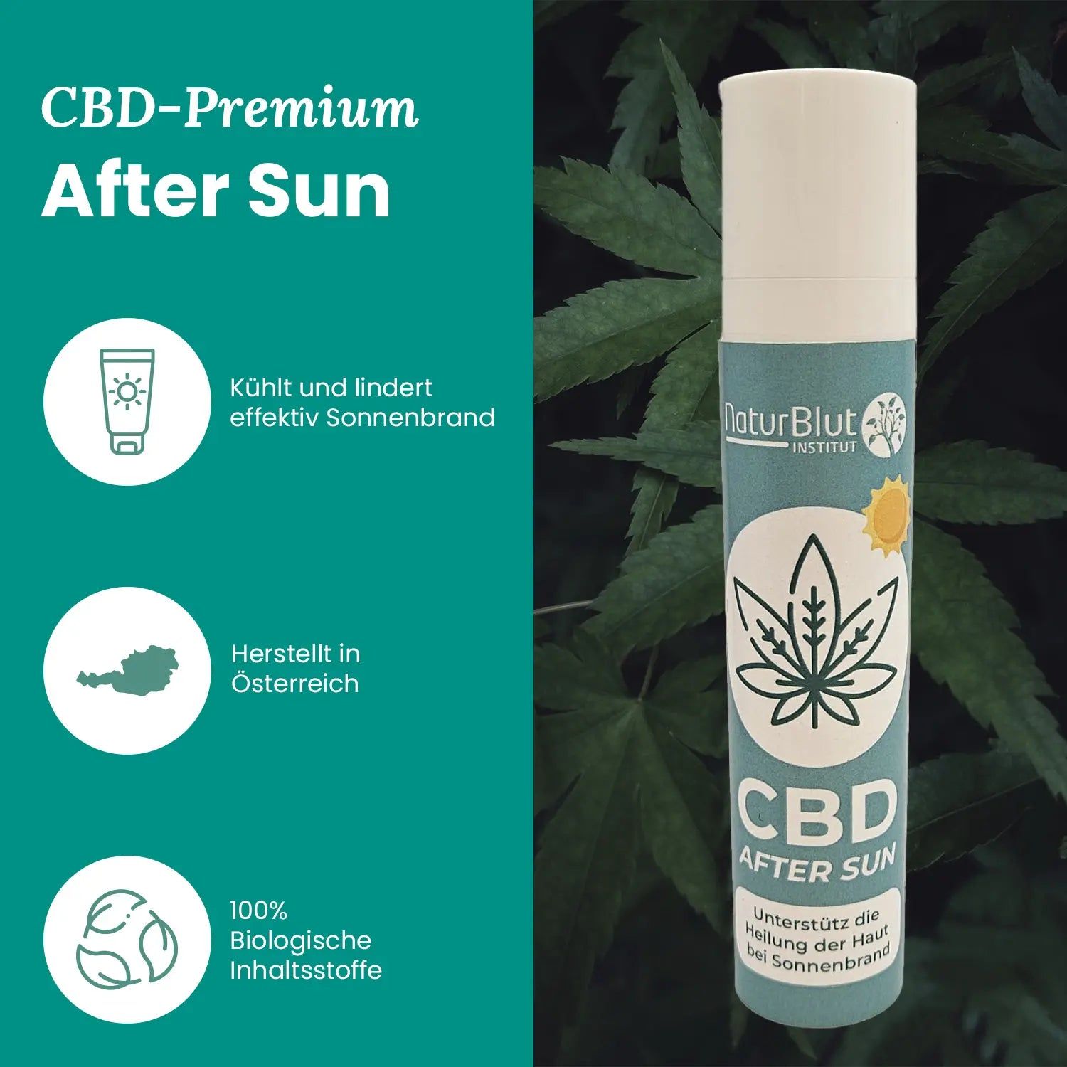 Naturblut CBD After-Sun Creme 50 ml