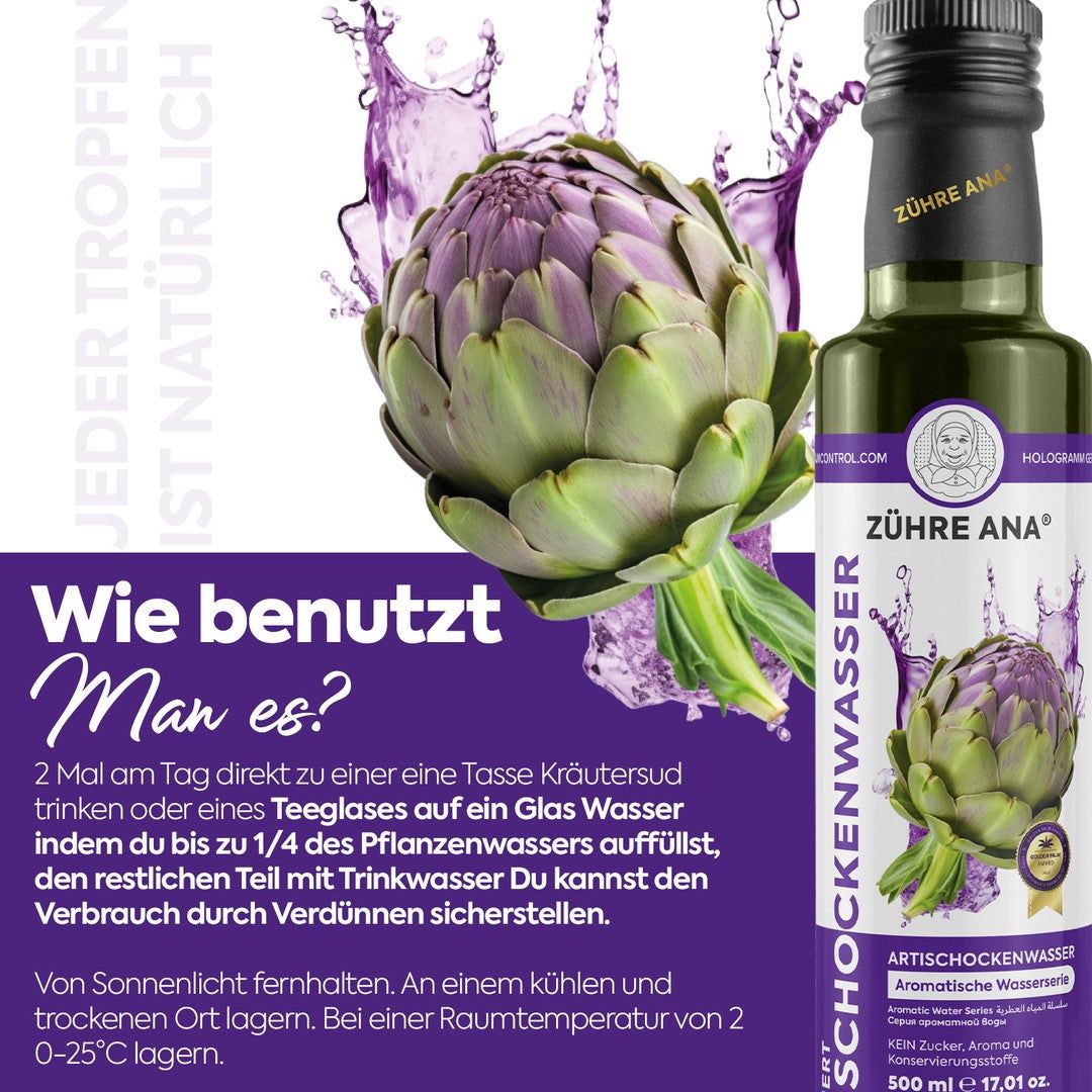 Zühre Ana | Extrahierter Artischockensaft