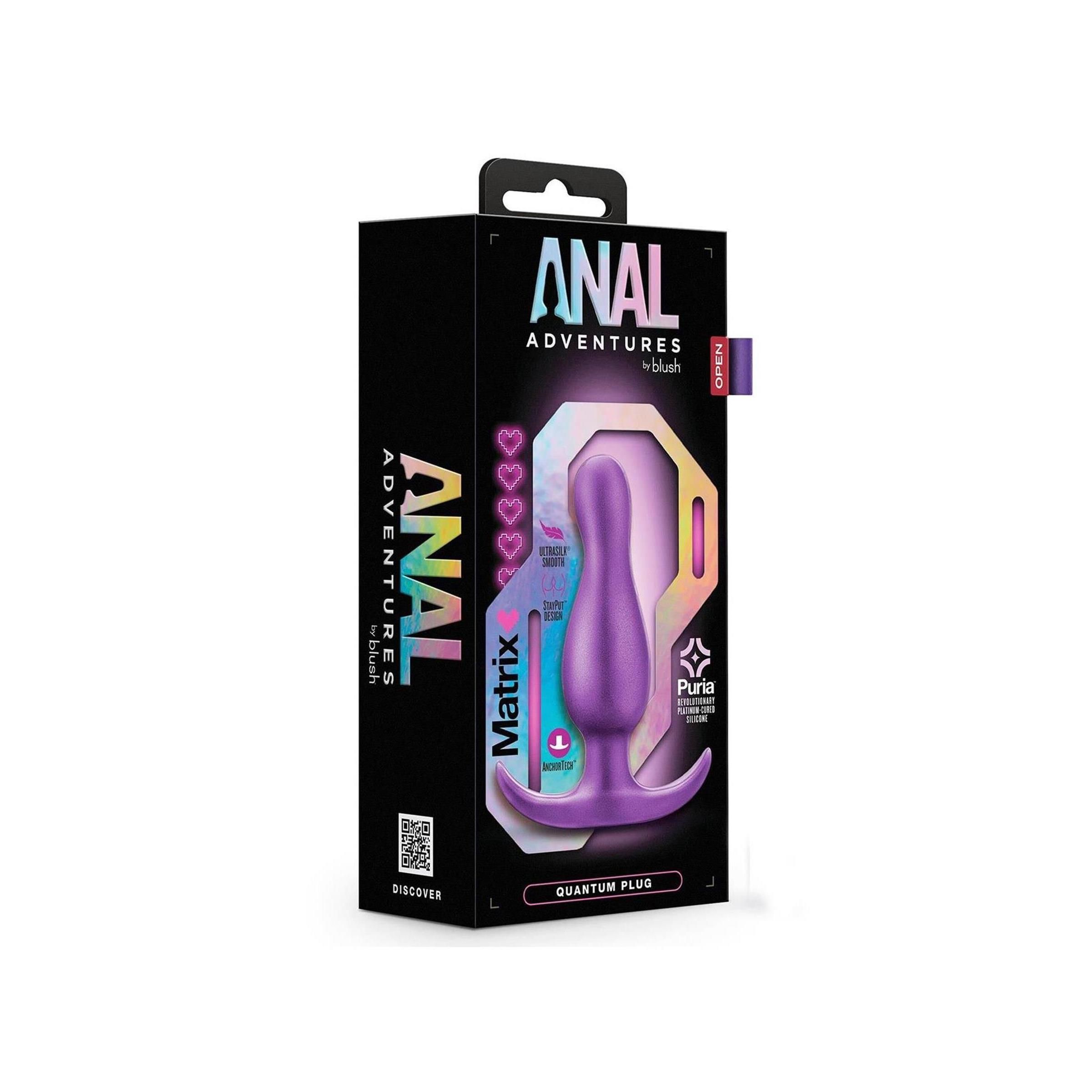 Blush - ANAL ADVENTURES MATRIX QUANTUM Plug GALACTIC