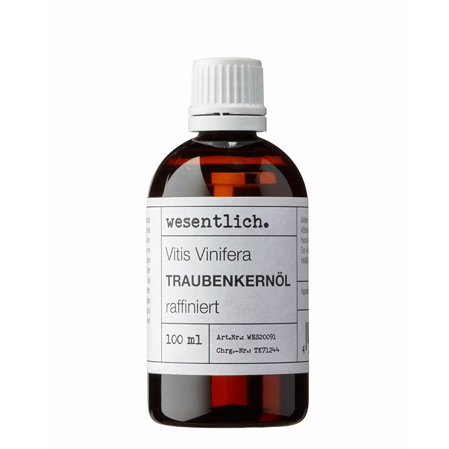 Traubenkernöl von wesentlich.