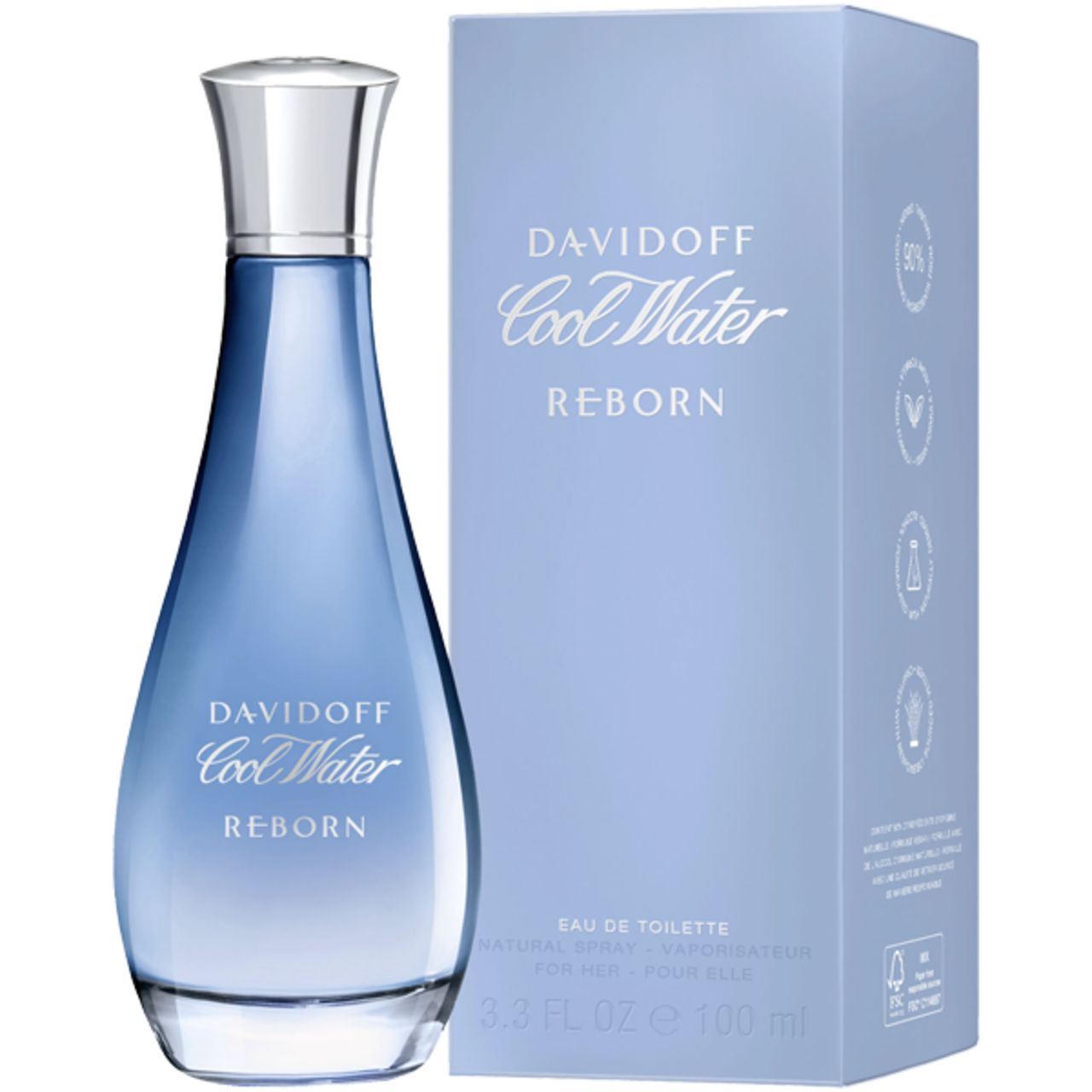 Davidoff, Cool Water Reborn Woman E.d.T. Nat. Spray