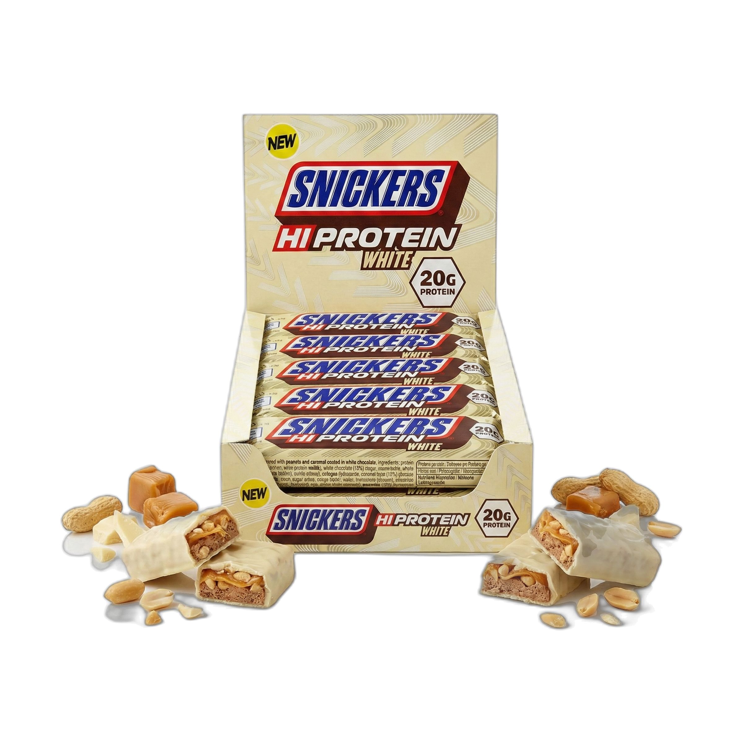 Mars Snickers Hi-Protein White Bar 12 g Riegel