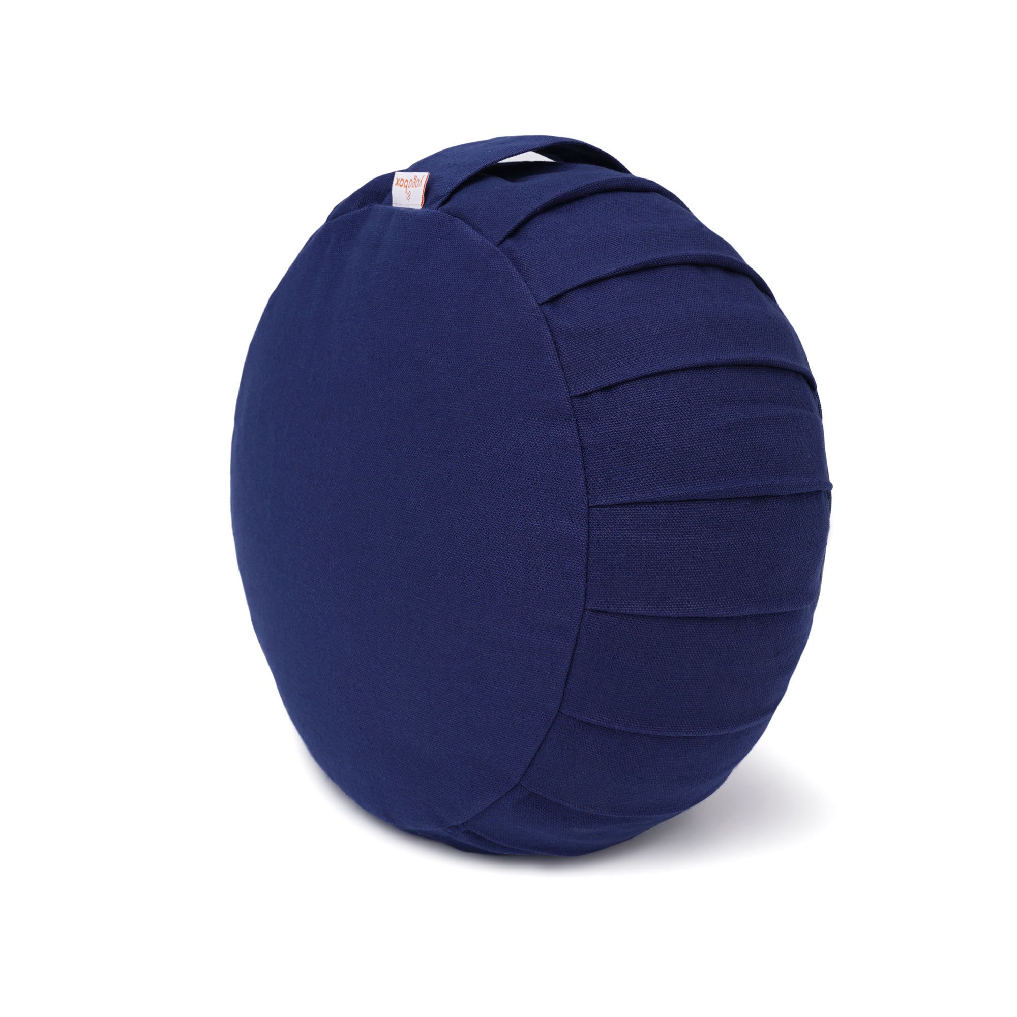 yogabox Meditationskissen / Yogakissen Zafu BASIC mit ZIP - dunkelblau - 31 x 31 x 15,0 cm