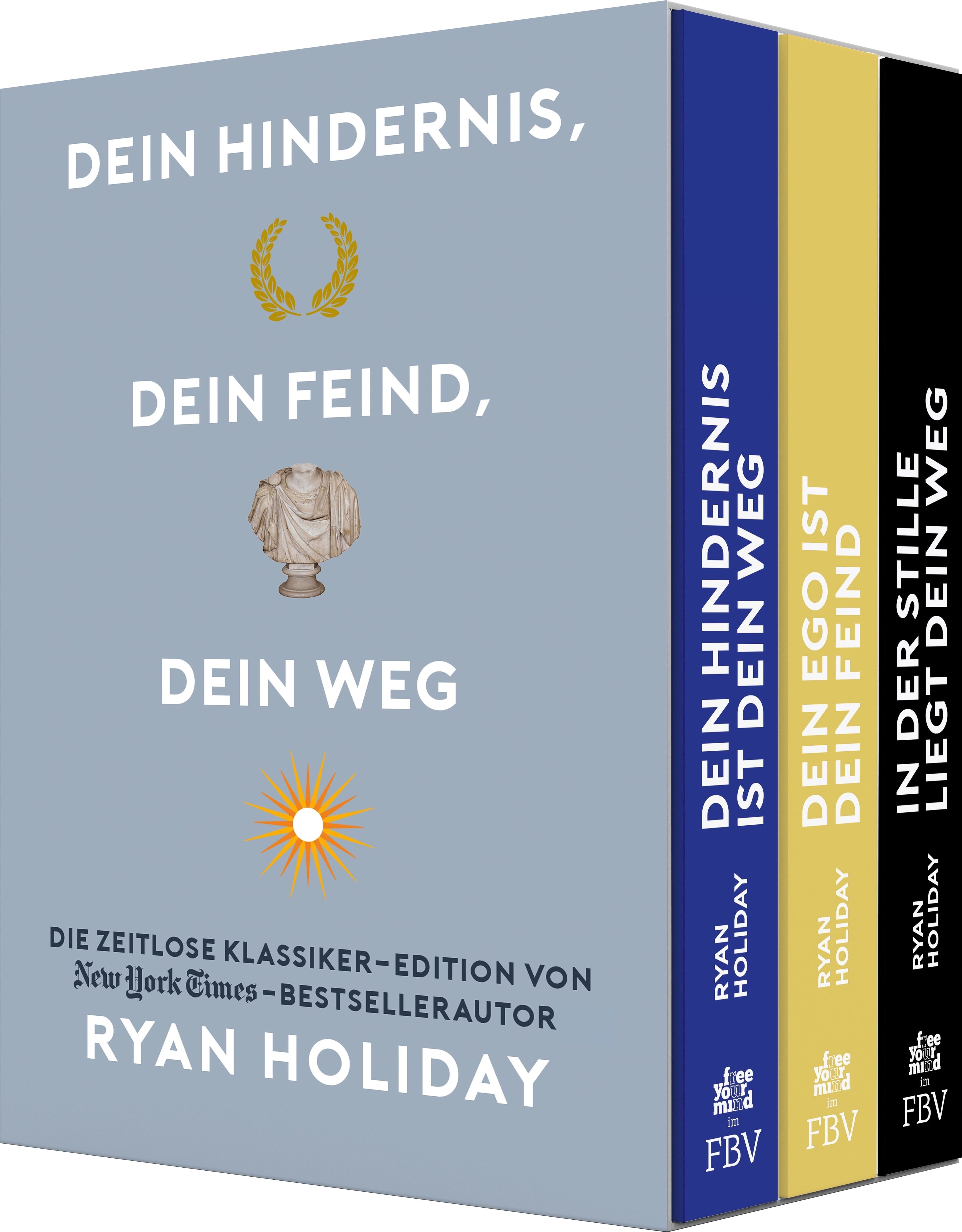 Dein Hindernis, dein Feind, dein Weg – Die Ryan-Holiday-Klassiker-Edition im edlen Schuber