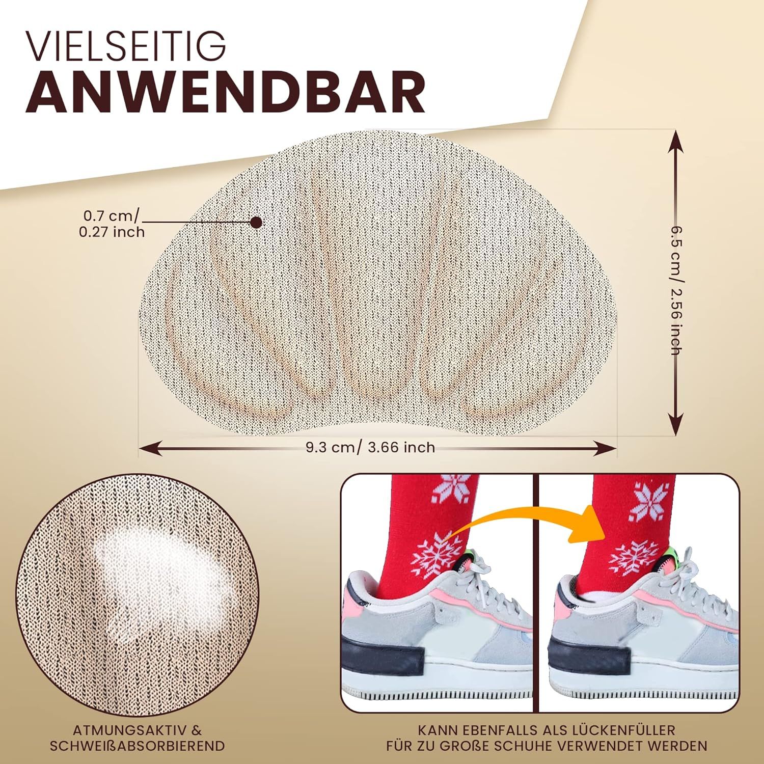 FERSENFREUND© Fersenpolster Schuheinlagen