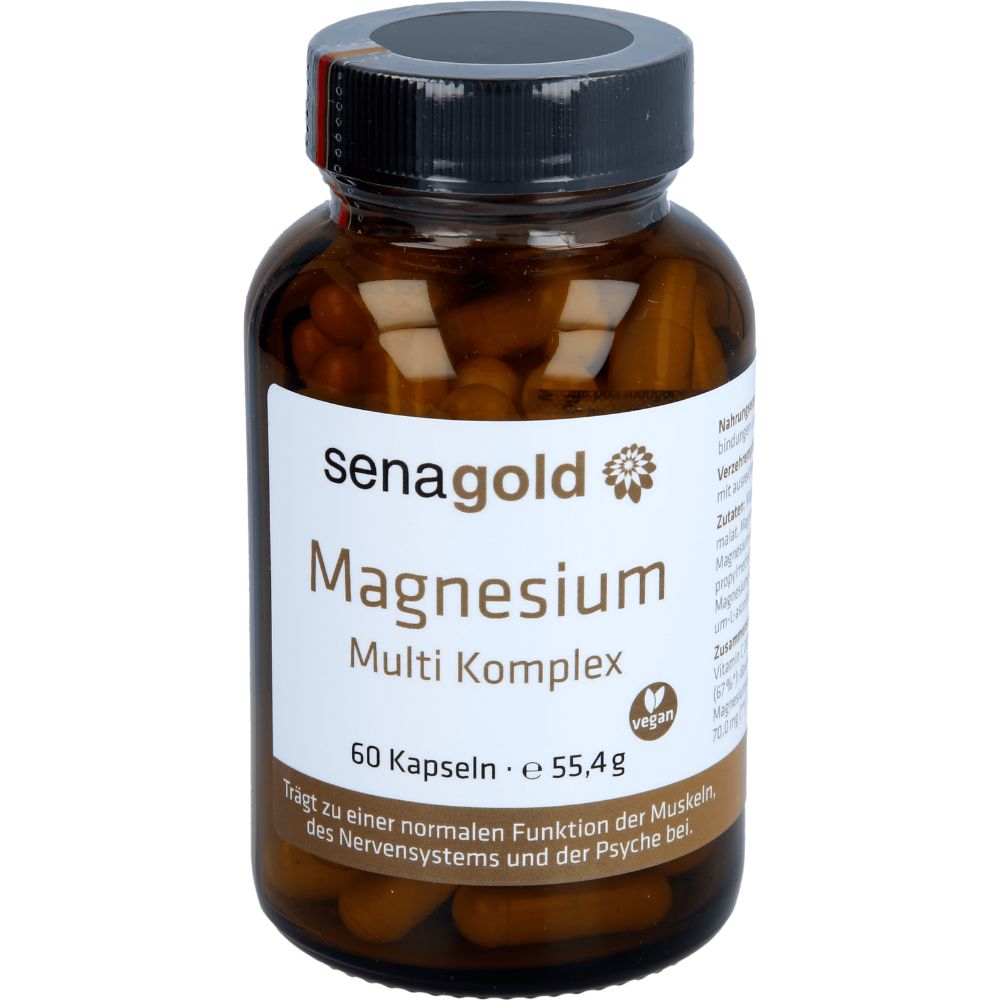 Senagold Magnesium Multi Komplex Kapseln 60 St