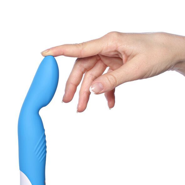 Lumunu Silikonvibrator "Charmeur" (blau)