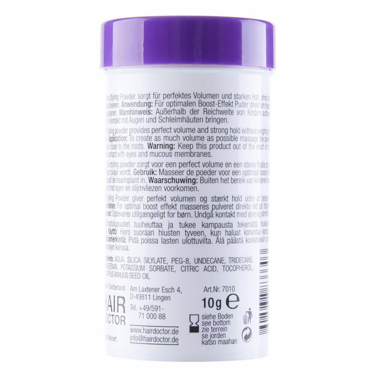 Hair Doctor, Styling Powder
