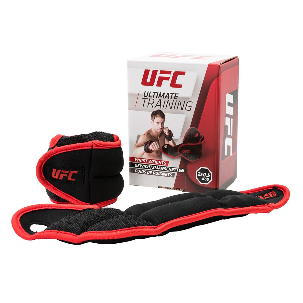 UFC Wrist Weight Gewichtsmanschetten Handgelenk 2x 0,5kg