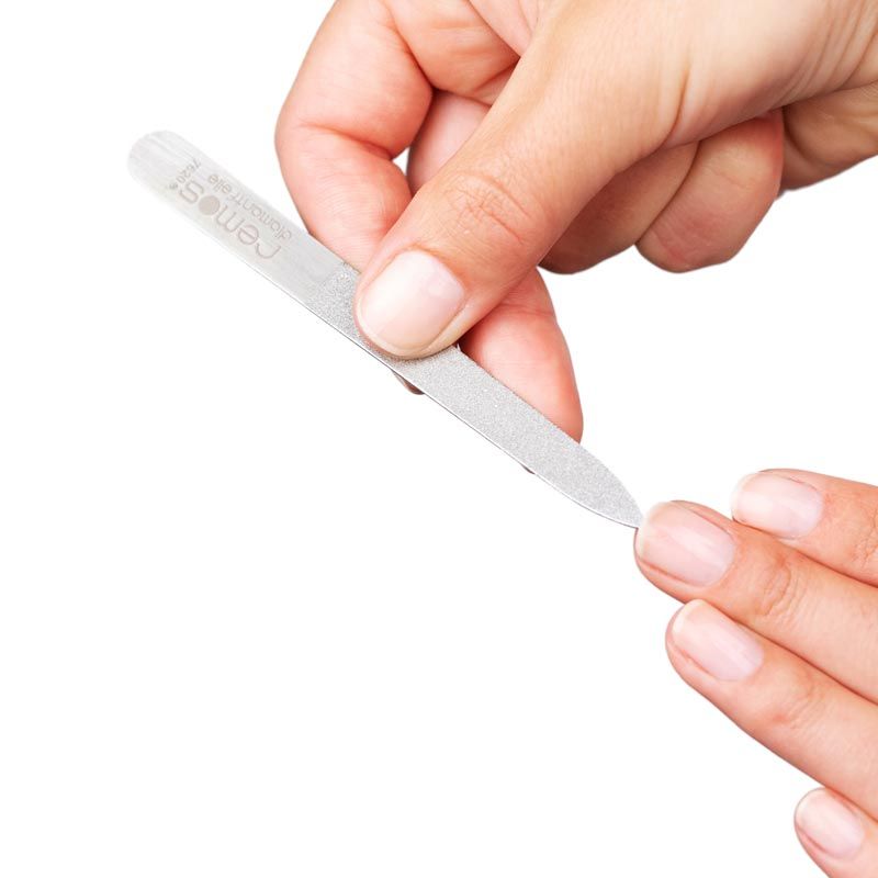 REMOS Diamantnagelfeile grob/fein, 10 cm