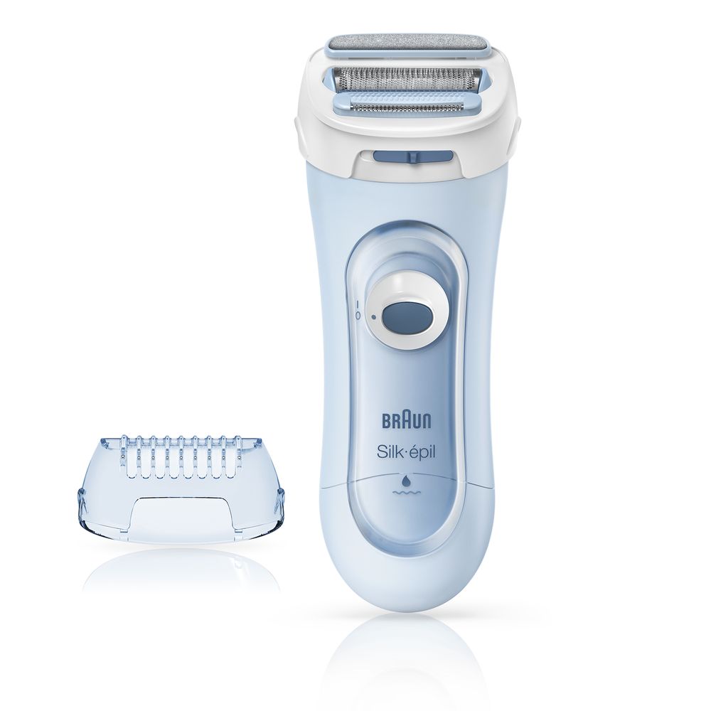 Braun - Elektrische Rasierer für Frauen "Silk-épil Lady Shaver LS 5160" in Blau