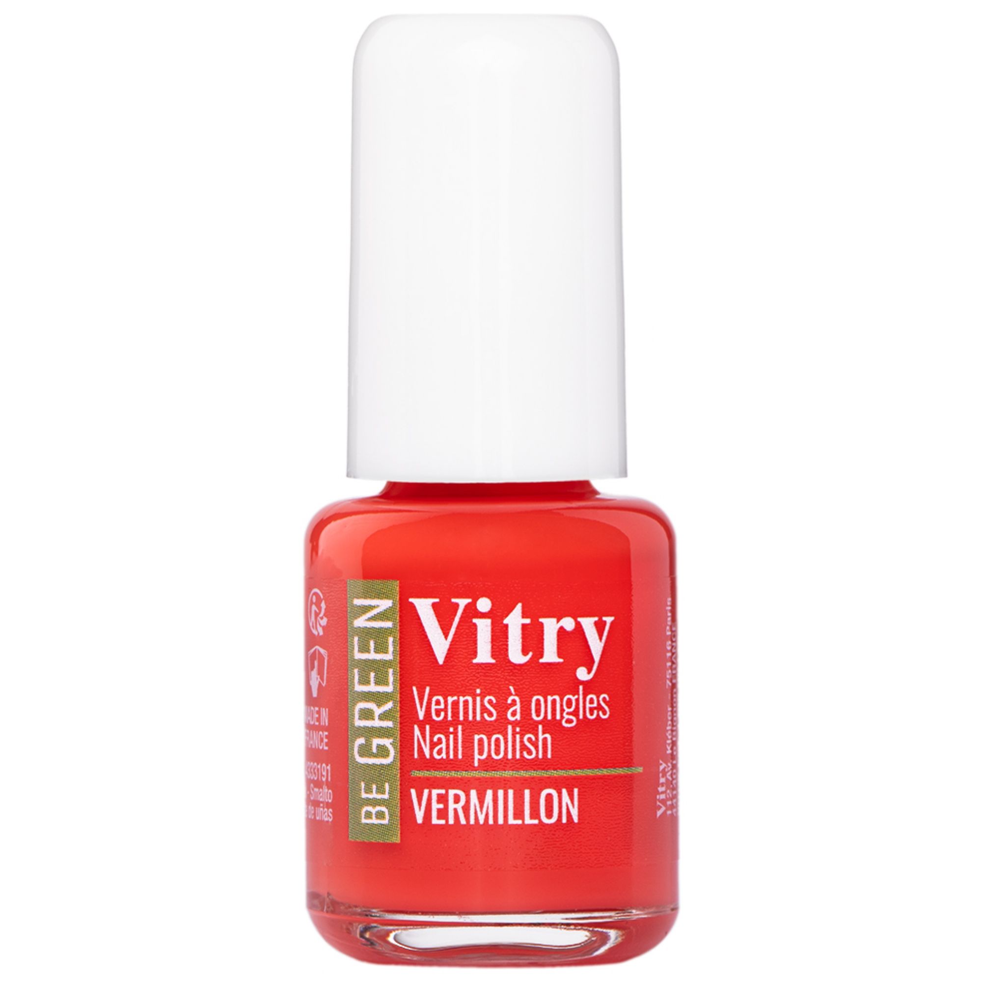 Vitry be green Nagellack vermillon 6 ml