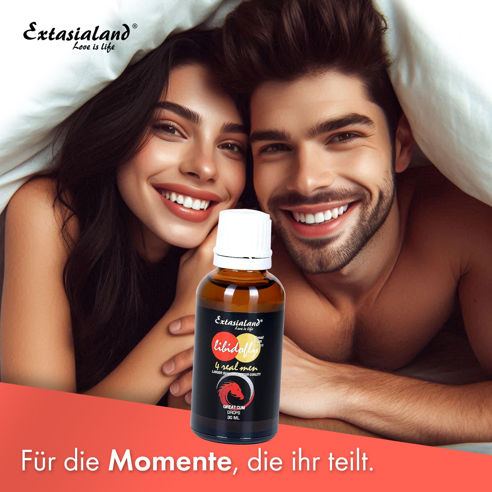 Libidofly® GreatCum Drops Sperma Qualität Erhöhen