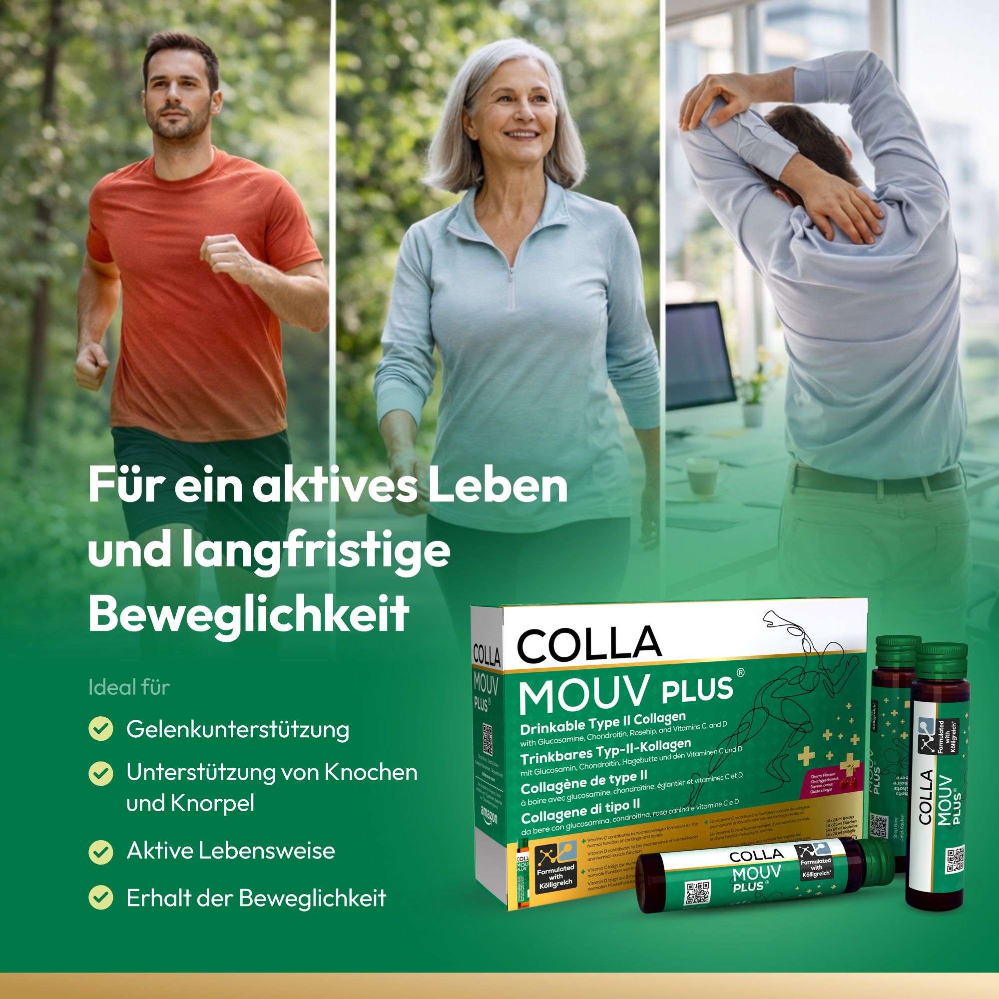 BHW Collamouv Plus Kollagen Glucosamin Chondroitin