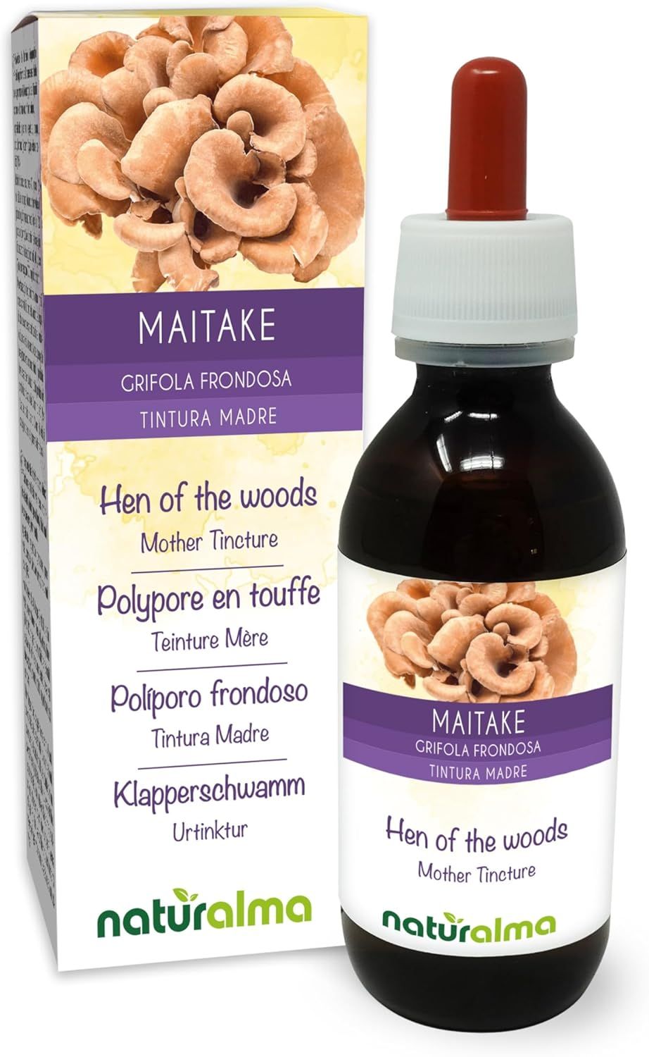 Naturalma Klapperschwamm Grifola frondosa Flüssig Extrakt 120 ml
