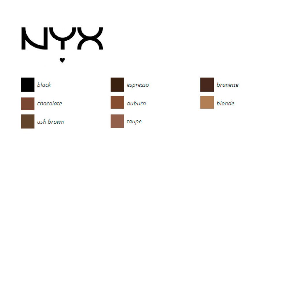 nyx Professional Makeup Micro Brow Pencil Black