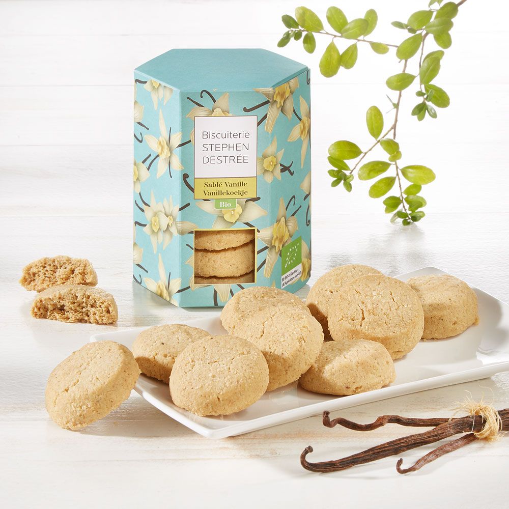 Biscuiterie Destrée Biscuits Vanille Bio