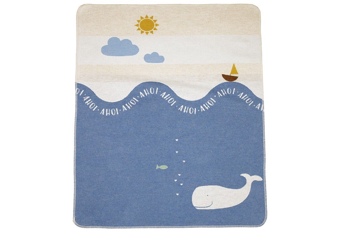 FUSSENEGGER Babydecke Wal