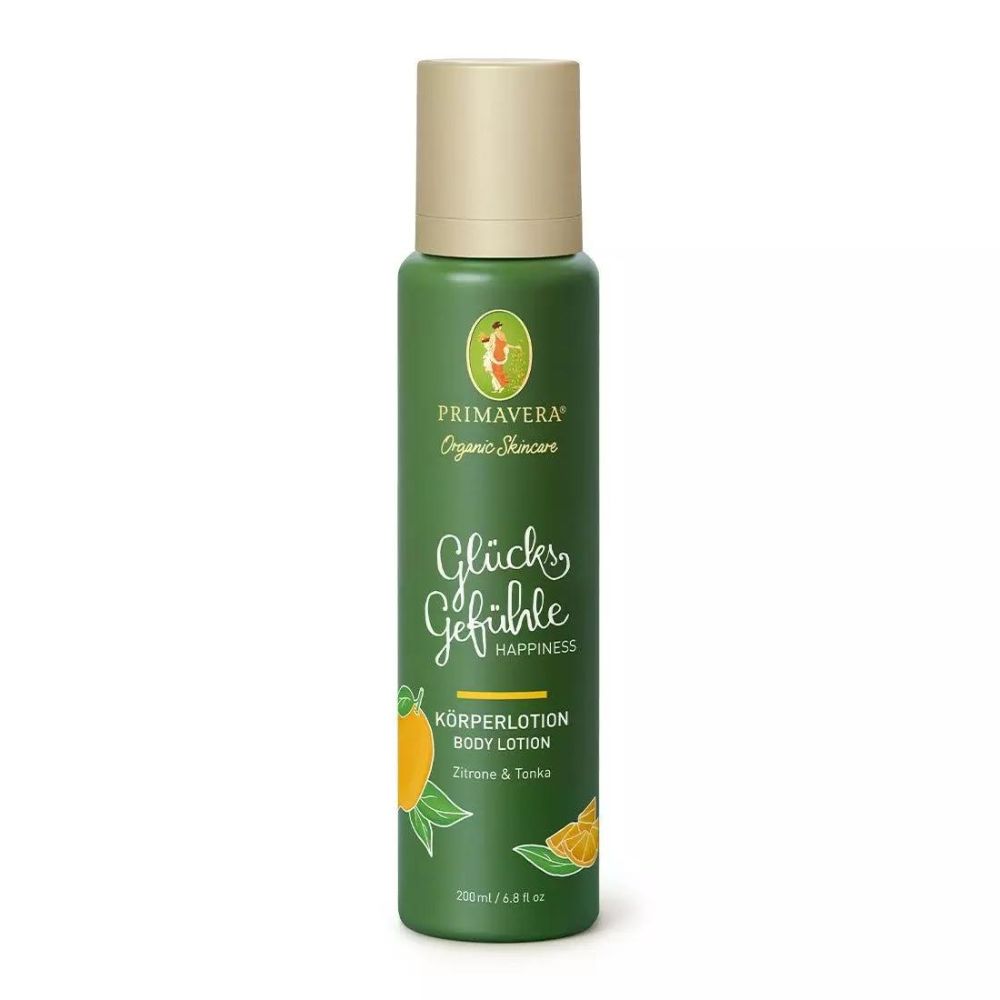 Primavera Organic Skincare Körperlotion Glücksgefühle